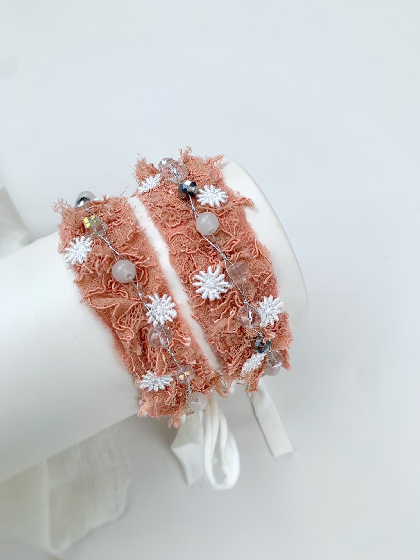 25%OFF - Beatrice - Baby Flower Crown with Beads for Newborns and toddles