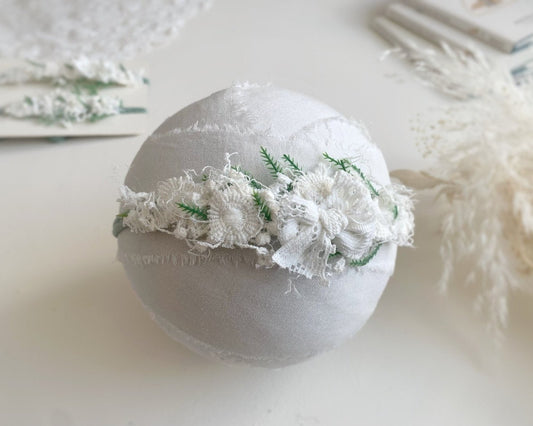 Flora - Baby Bow & Flower Headband