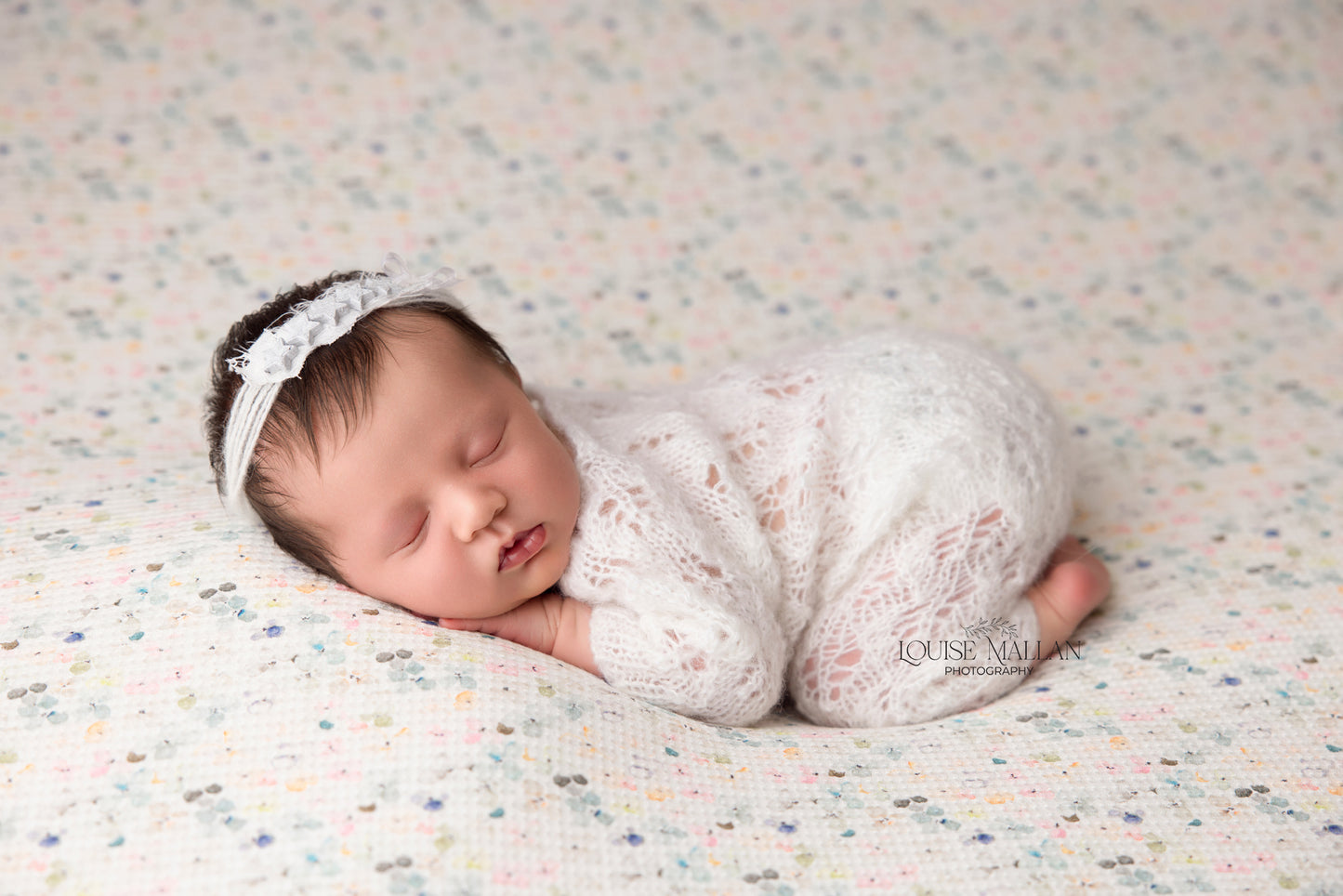 Ivory Delicate Baby Star Headband