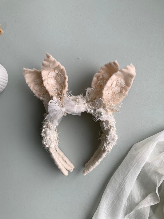 Annie Sitter - Baby Easter Bunny Ears Headband