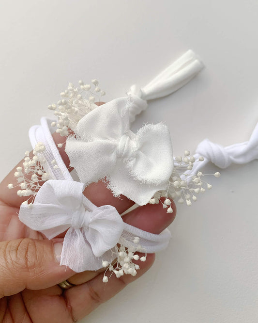 white baby bows, baby bows, baby bow headband, baby Baptism accessories, baptism baby headband, Newborn Tiebacks, Newborn Headband, Newborn Props,
newborn headbands, Baby Headband