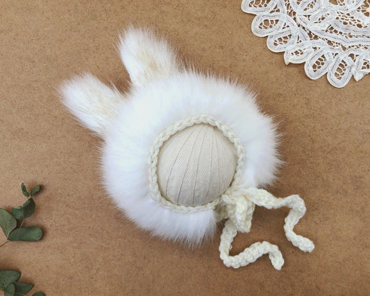 newborn bunny bonnet, bunny hat, newborn bunny props, Easter bunny, Easter baby props, newborn photography, crochet baby hatr, knit baby hat, grey baby hat, grey bunny, photo props, newborn photo props, baby boy props, newborn boy props