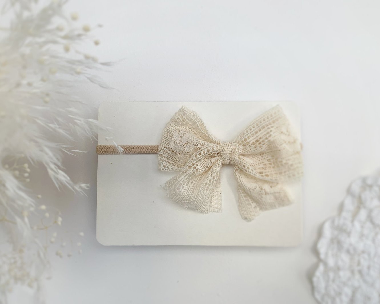 lace baby bow, baby bows, bows and headbands, lace newborn bow, newborn bows,