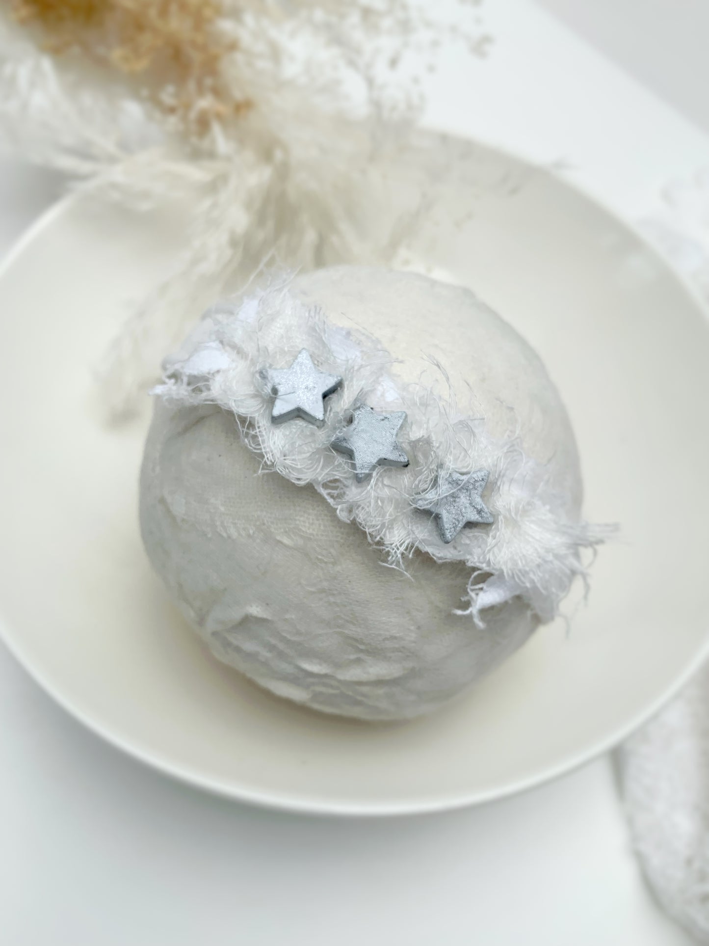 Ivory Delicate Baby Star Headband