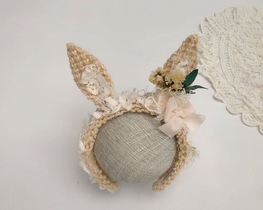 baby bunny headband, toddler easter headband, toddler bunny ears, child bunny ears