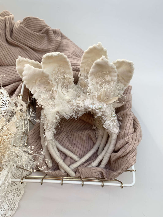 Annie Sitter - Baby Easter Bunny Ears Headband
