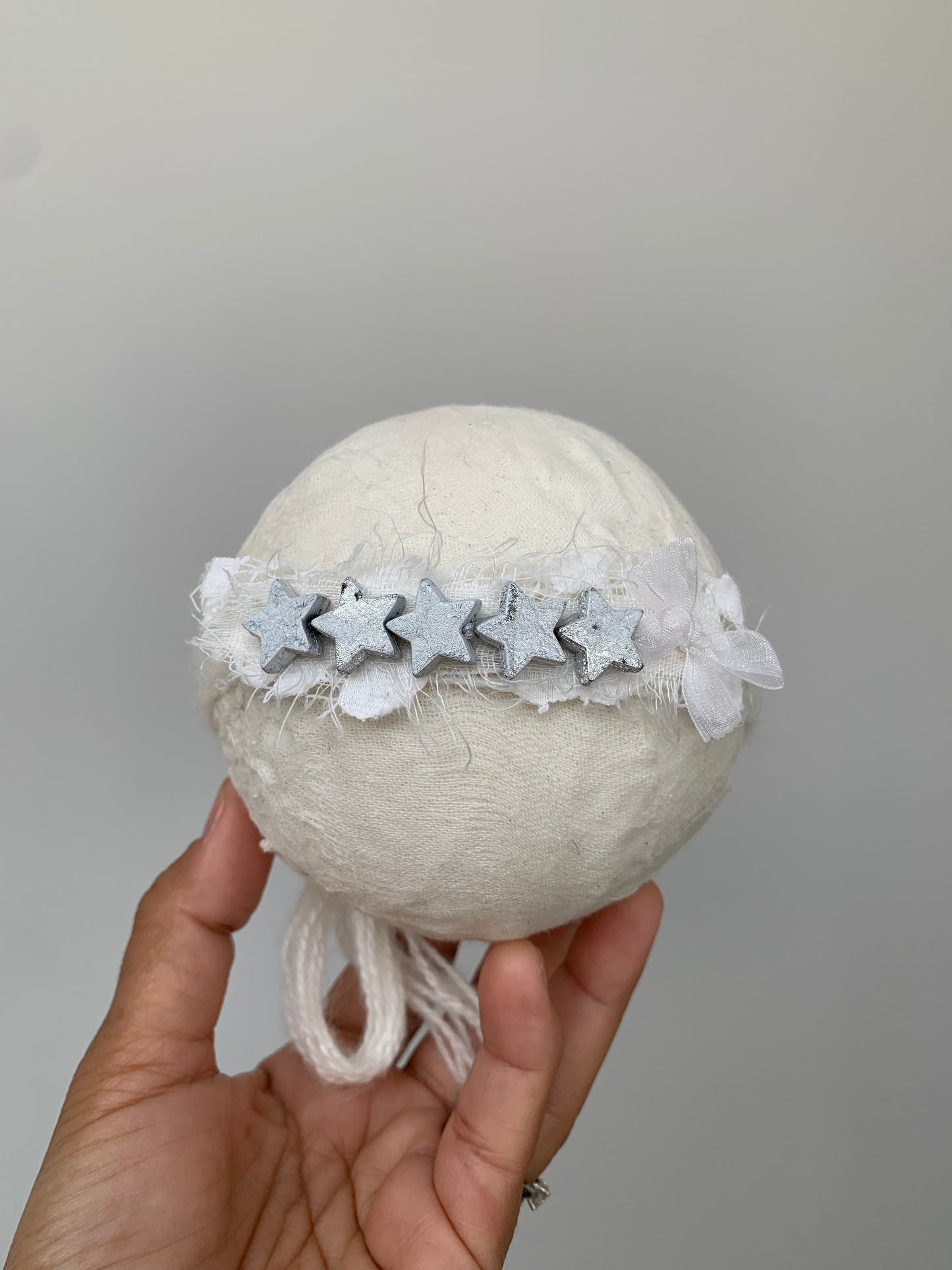 Ivory Delicate Baby Star Headband