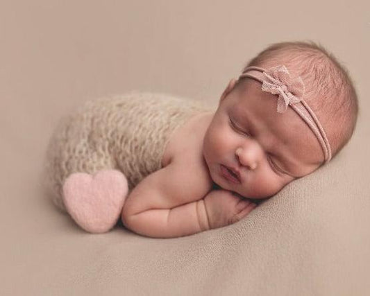 felted hearts, baby small felt hearts