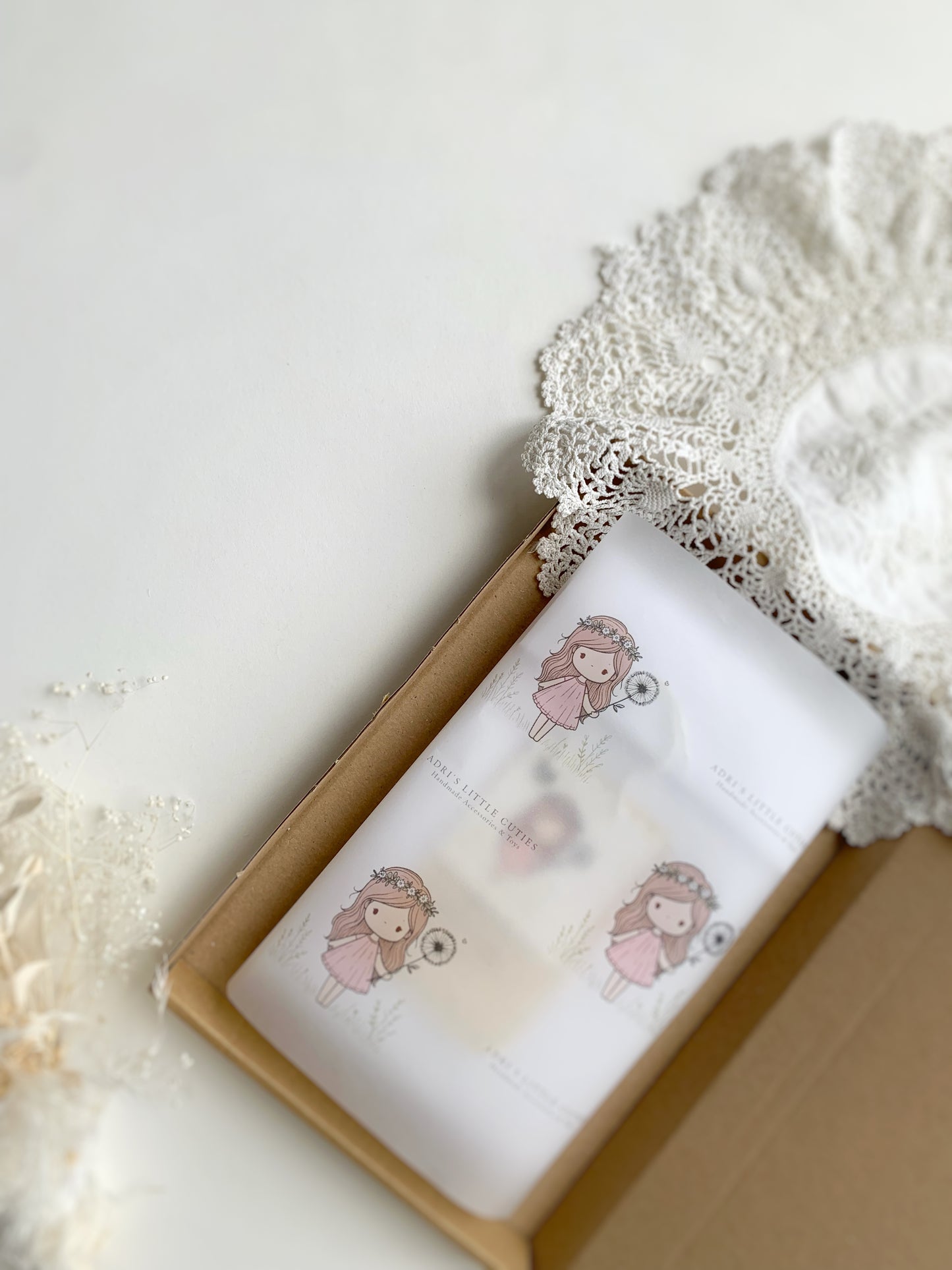 Ivory Bloom Crown