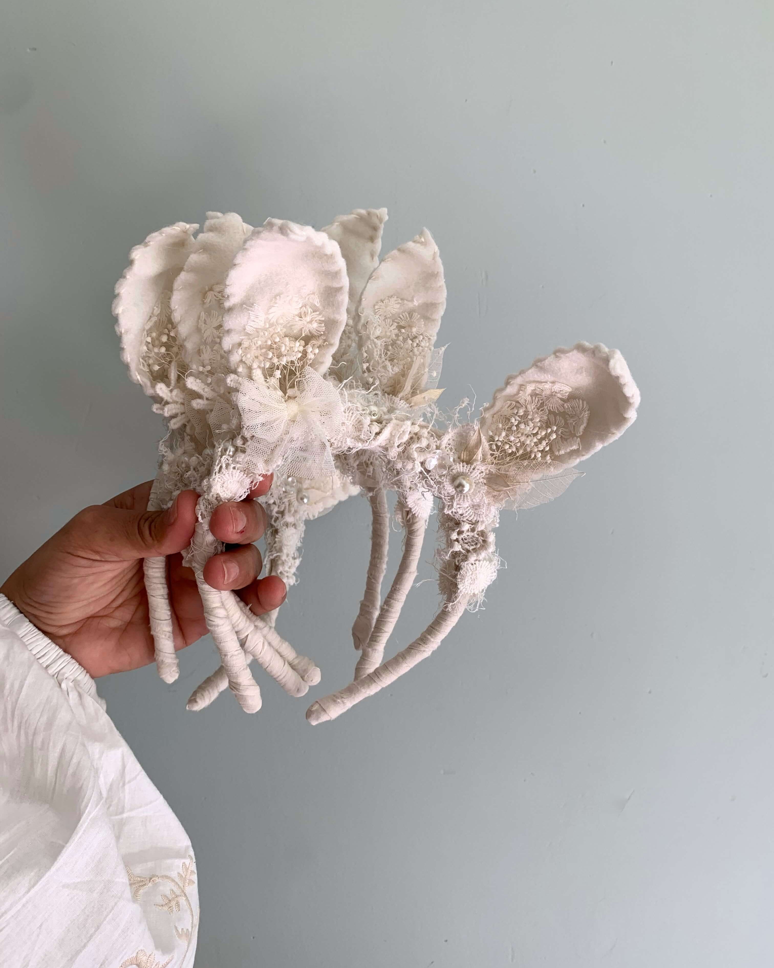 Easter headband for baby girl, child easter bunny, easter bunny
