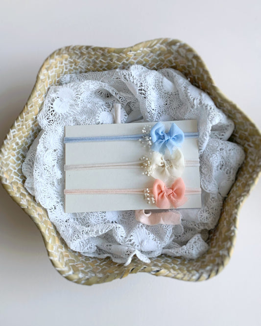 newborn headbands, baby headband, newborn photography, photography props, baby bows, peony, daisy headband, neutral props, newborn props
