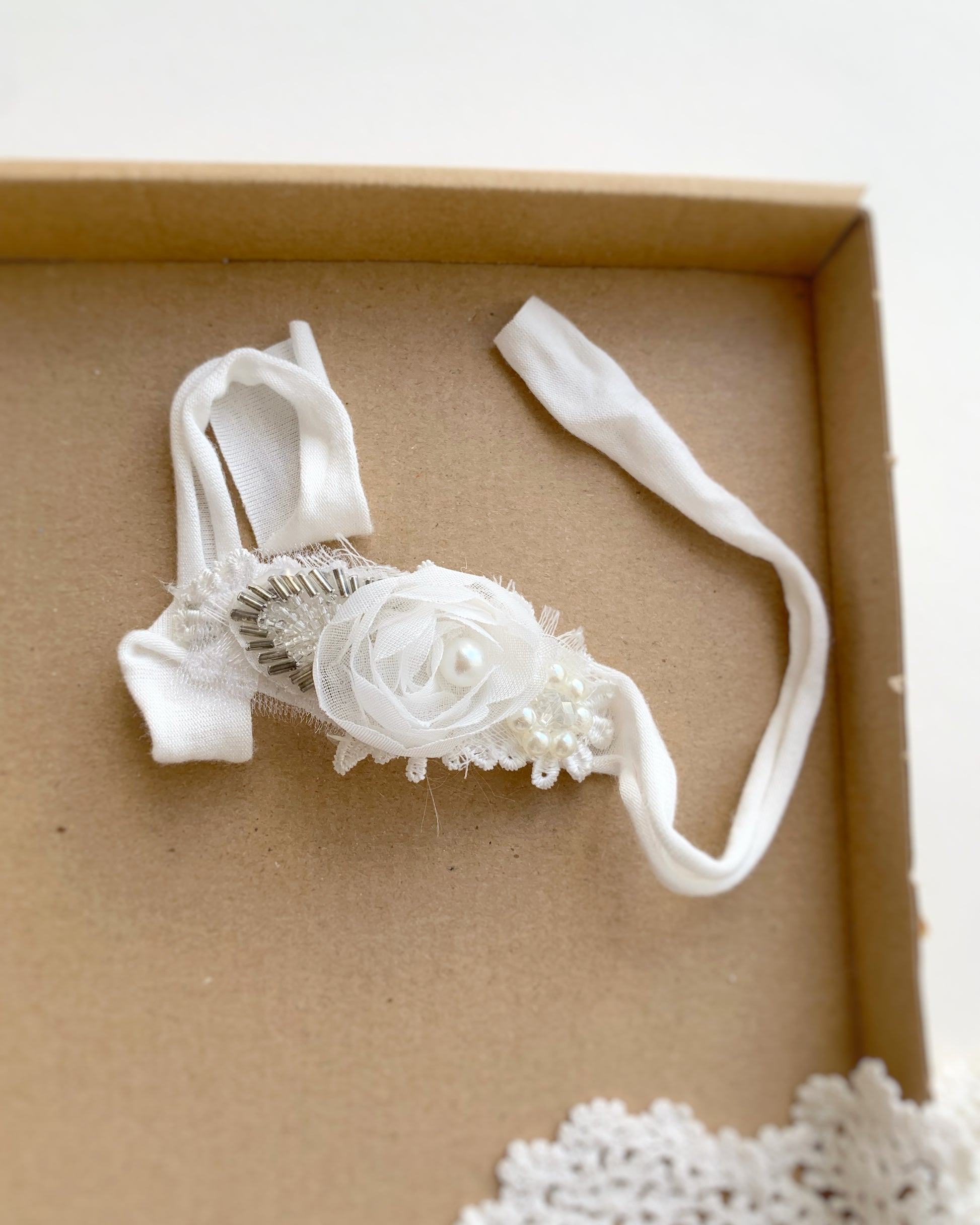 Christening baby headband, baby headbands UK, baby flowers headband, newborn headbands, baby headbands