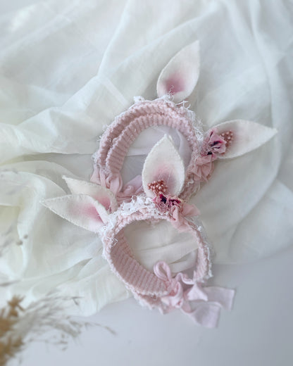 handmade felt bunny ears headband, Newborn Headbands for Photography Sessions