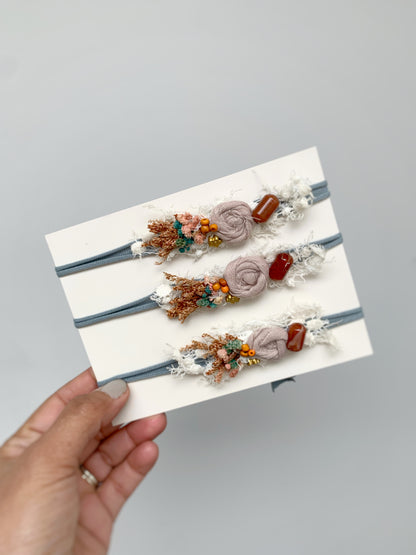 infant headbands, baby shower, baby shower gifts, newborn headbands, headbands, flower headband, headband for photography