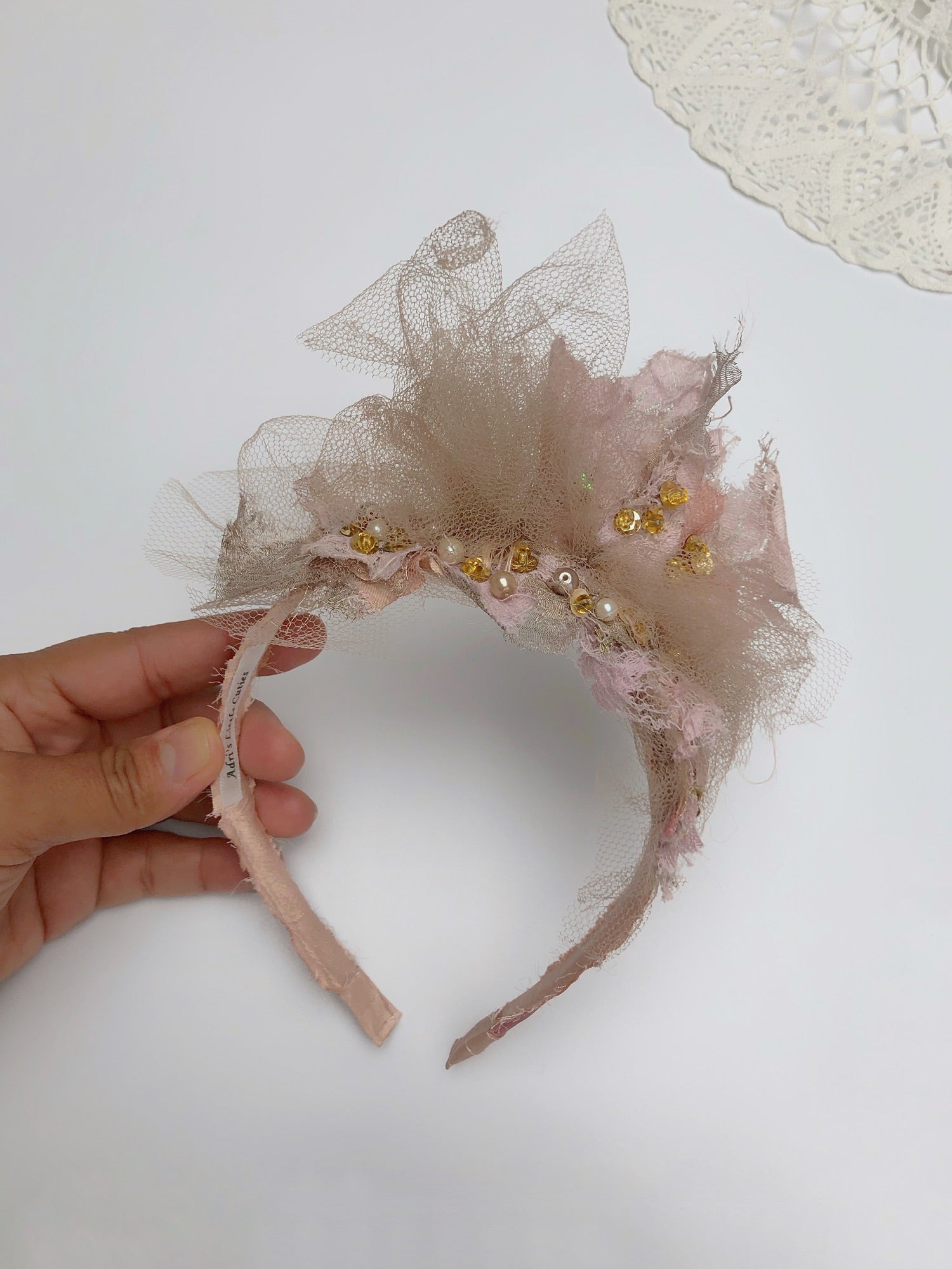 baby Alice band headband, birthday headband, sitter headband, infant headband, baby gifts, handmade headband, sitter photography sessions, pink baby headband.