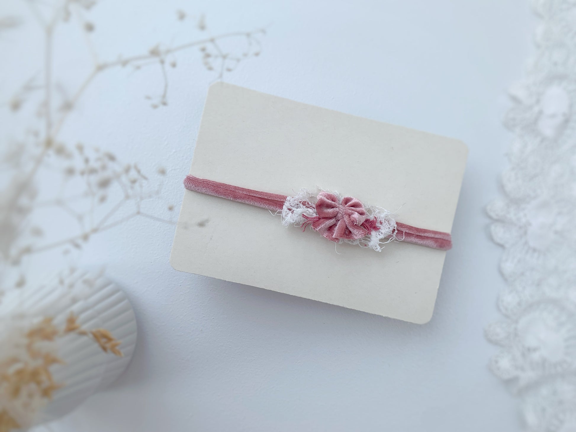 velvet soft headband for baby girl