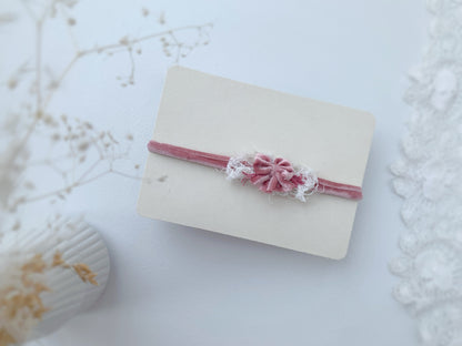 velvet soft headband for baby girl