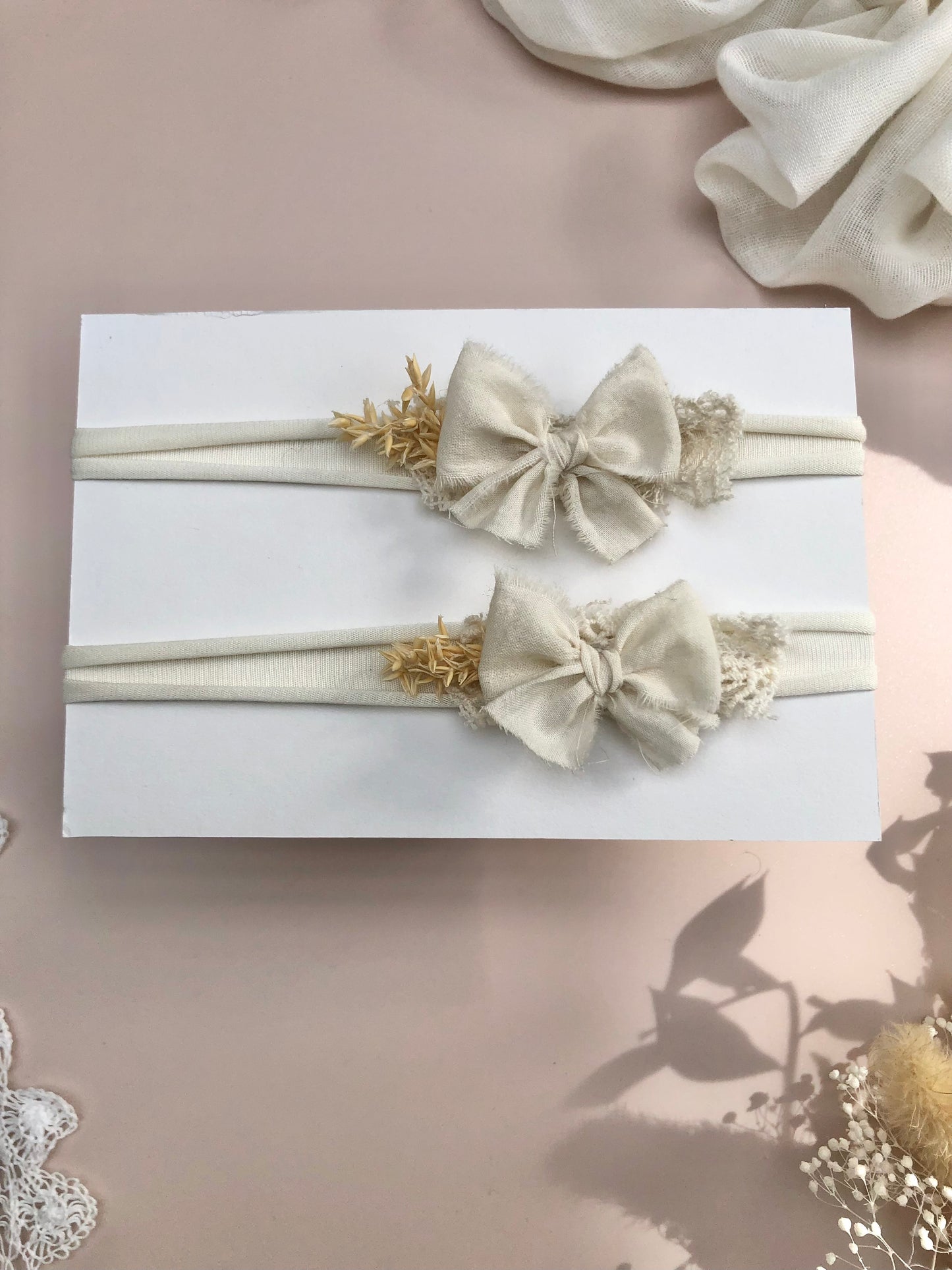 newborn bow headband