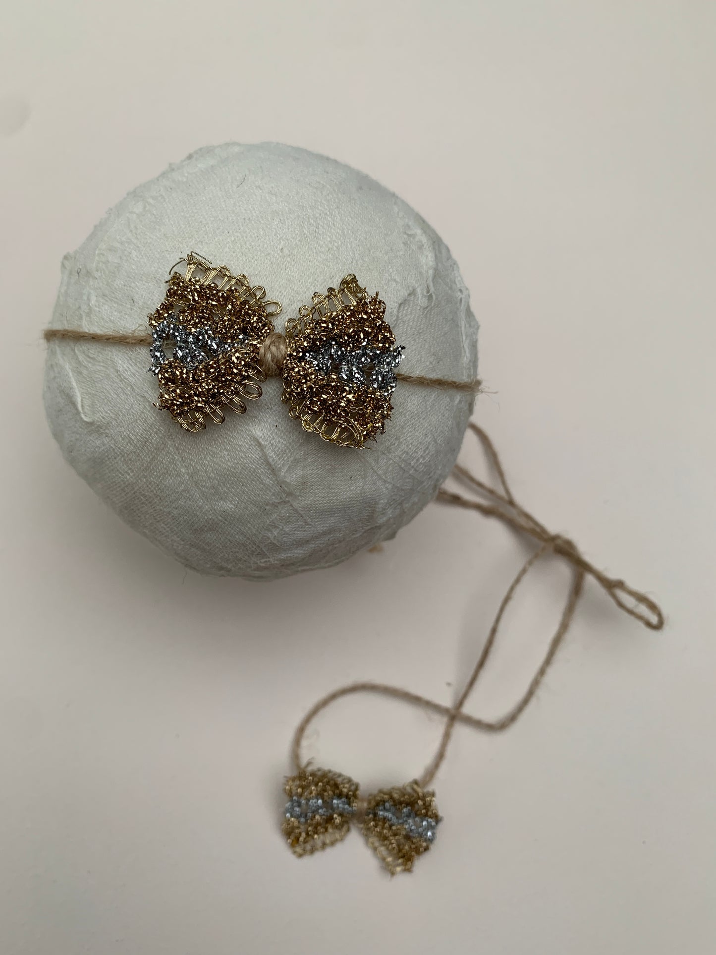 Christmas Headband - Newborn Baby Bow - Holiday Hair Bow