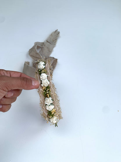 Golden Crown Headband – Newborn & Toddler Photo Prop