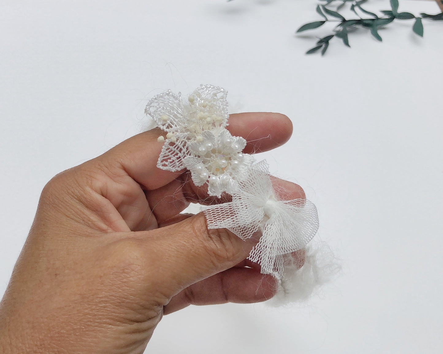 baby flower headband, baby girl headband, girls headband, ivory baby headband, baptism headband, christening headband, headband for girls, infant headbands, baby pearl headband, dainty newborn headband, hospital headband, baby hairband,