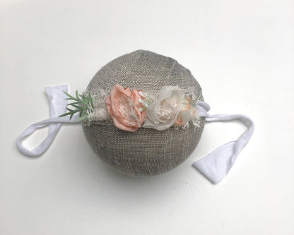 baby flower headband, baby headbands and bows, newborn headband, flower headband, handmade headbands
