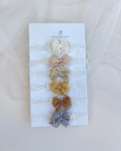 Neutral newborn photography accessories