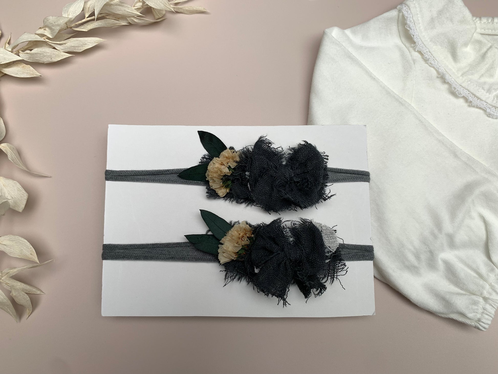 Baby girl flower headband, baby bows and headbands, baby flower headband, grey bows, baby bows, newborn bows, newborn headbands, baby headbands, headband prop, photography prop, newborn photo props, baby props headband