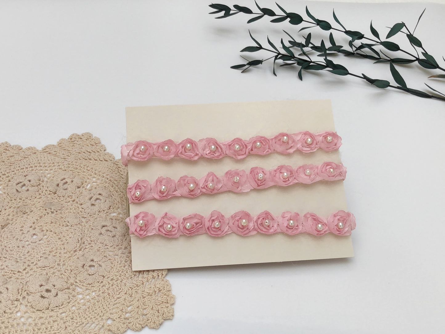 Baby Headband, Baptism Headband, dainty headband, Christening headband, floral headband, Flower Girl Headband, flower crown baby, halo headband, Newborn Headband, Lace Headband, pearl headband, Pink Baby Headband, pink headband