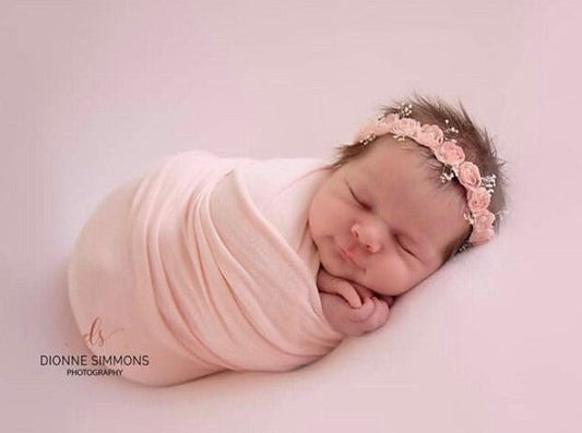 flower baby headband for photography