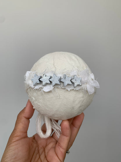 Ivory Delicate Baby Star Headband