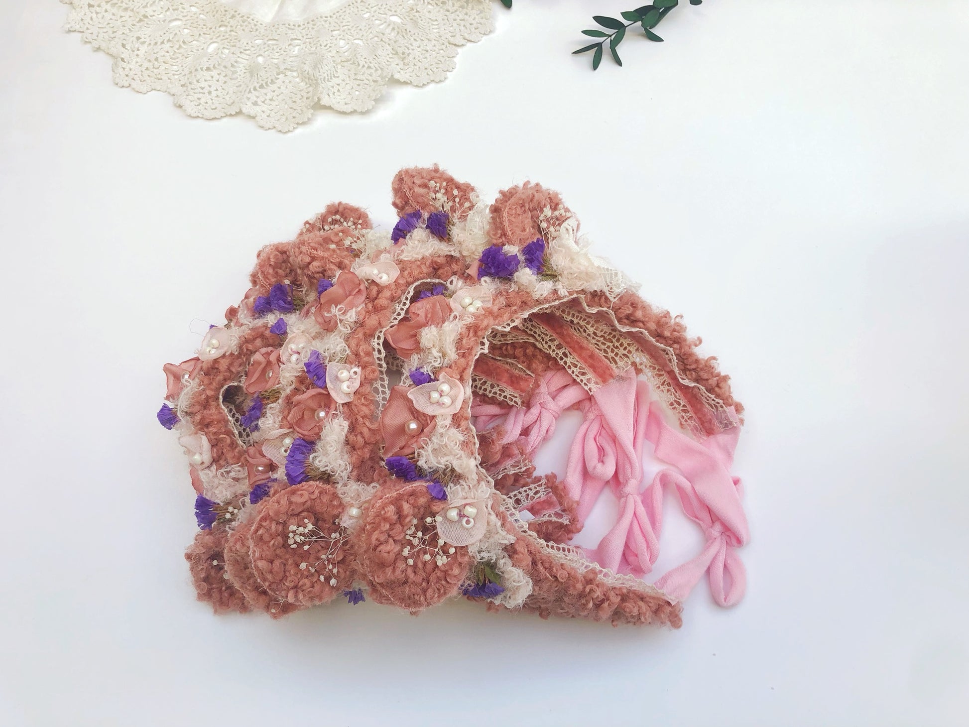 baby bear headband, teddy bear headband, cute bear headband, bear headband, pink baby headband, newborn pink headband, 