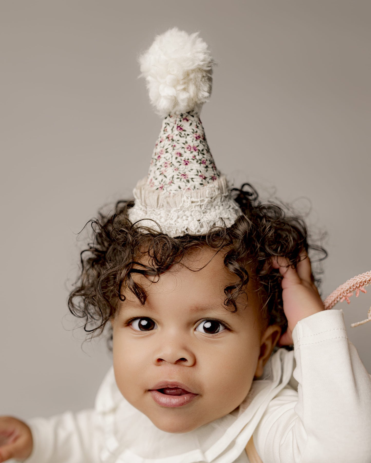 party hat baby party hat, 1st birthday, white party hat, baby girl party hat, kids party birthday party, sitter party hat, cake smash hats, sitter props