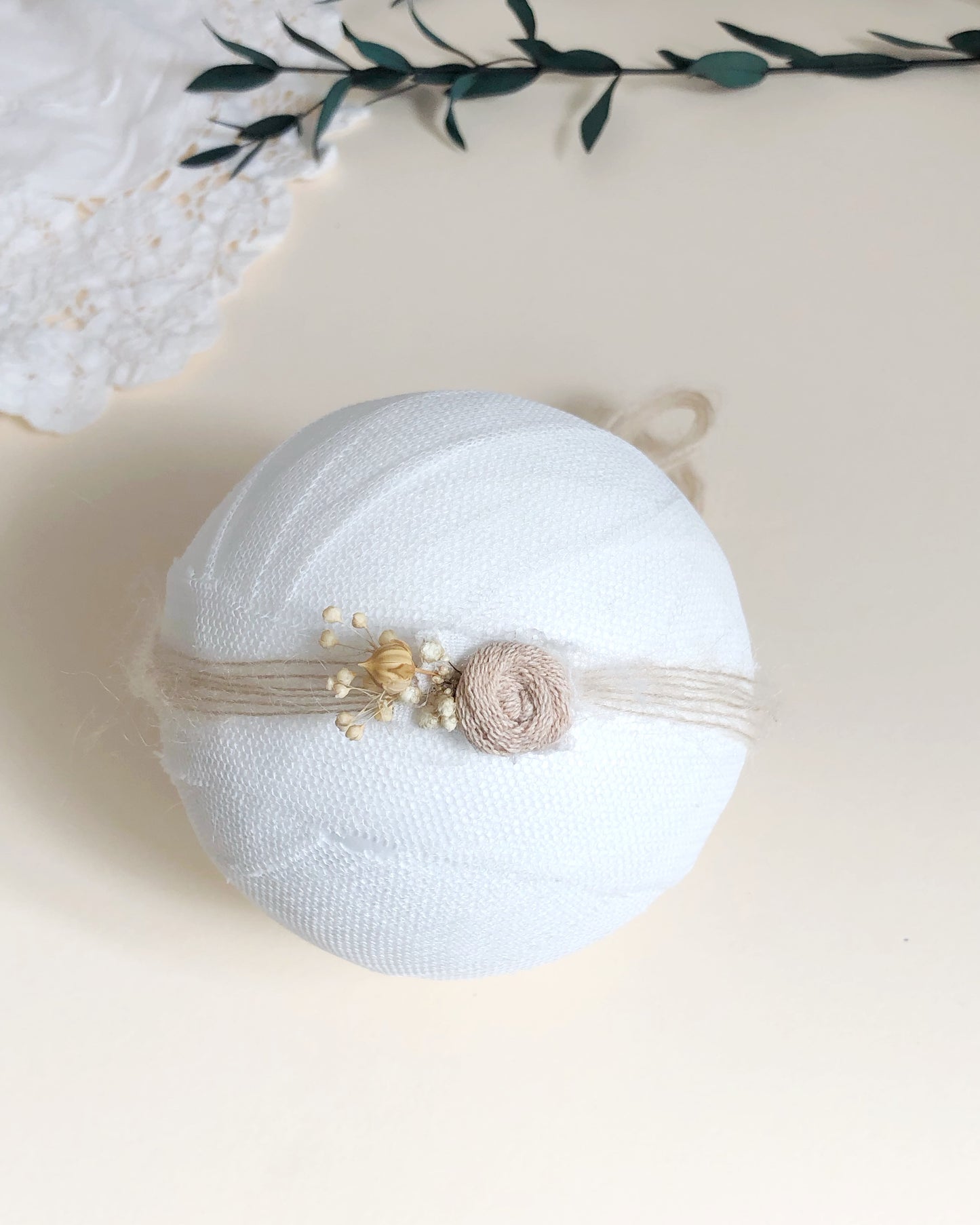 dainty baby headband, handmade flower headband, baby floral headband