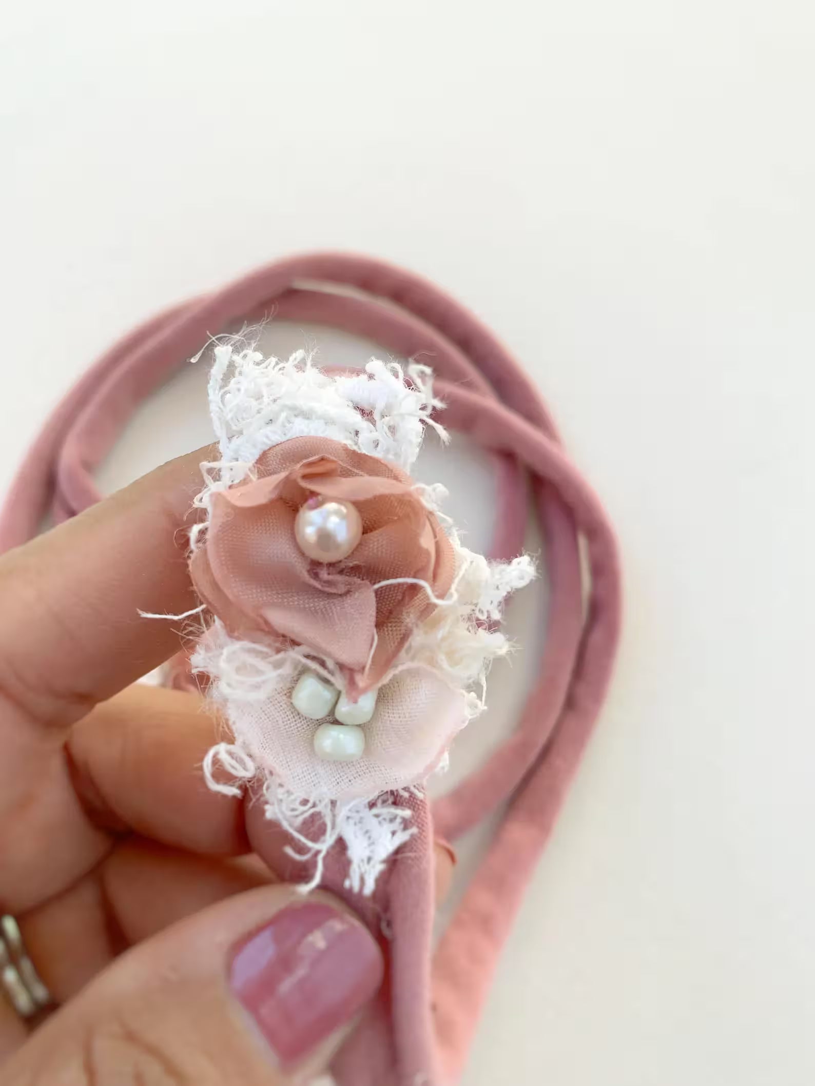 headbands newborn photography flower