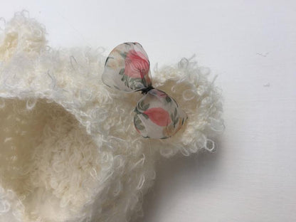newborn hat, cute baby hat, baby beanie, bear baby hat, cute bear hat, newborn photography hat, baby photography hat