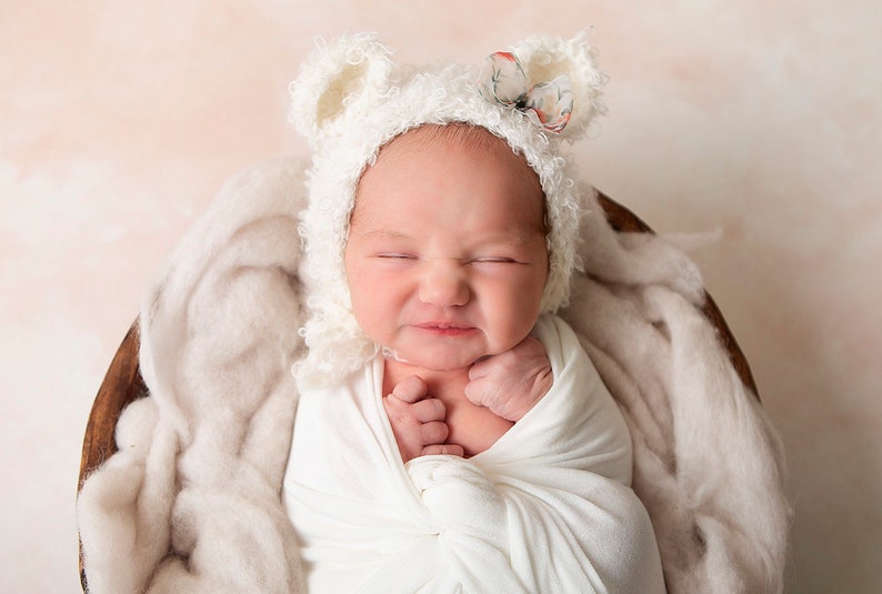 baby hat, newborn bear hat, newborn photography hat, baby gifts, newborn gifts