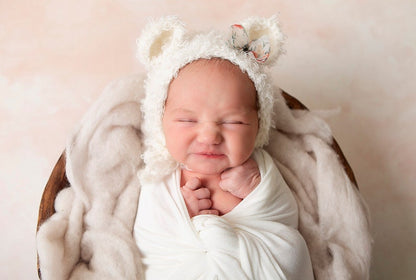 baby hat, newborn bear hat, newborn photography hat, baby gifts, newborn gifts
