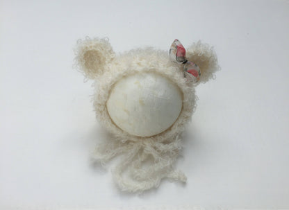 crochet teddy bear, crochet bear hat, baby bear hat