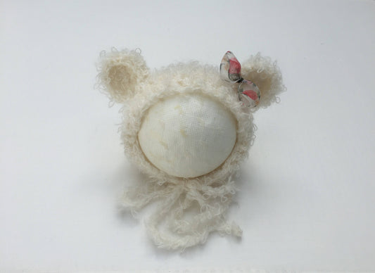 crochet teddy bear, crochet bear hat, baby bear hat
