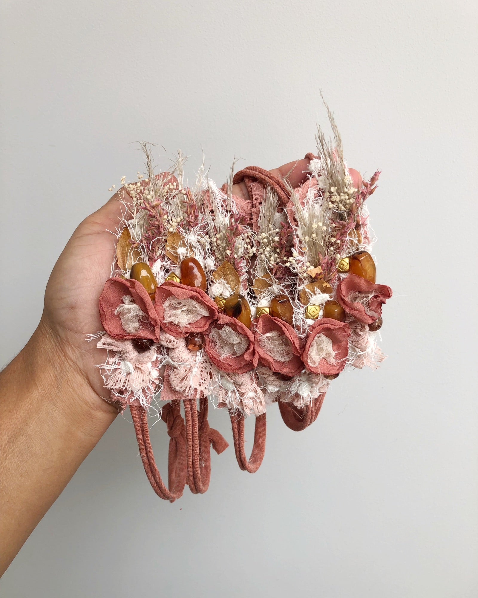 baby floral headband, baby flower headband, newborn headband, baby headband , photography headband, headband for photography, newborn props, newborn tiebacks