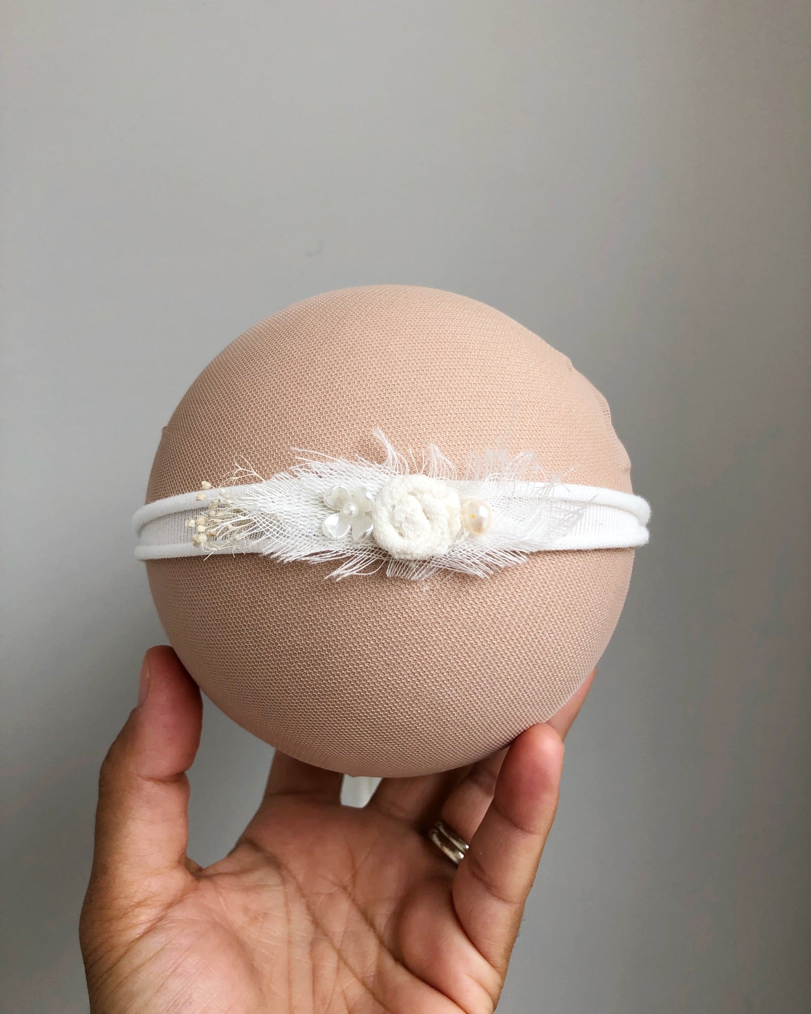 baby headband, newborn headband, baby photography, dainty delicate, baby props, newborn photo props, baby photography headband, leaf headband, baby leaf headband, ivory baby headband, baby flower headband