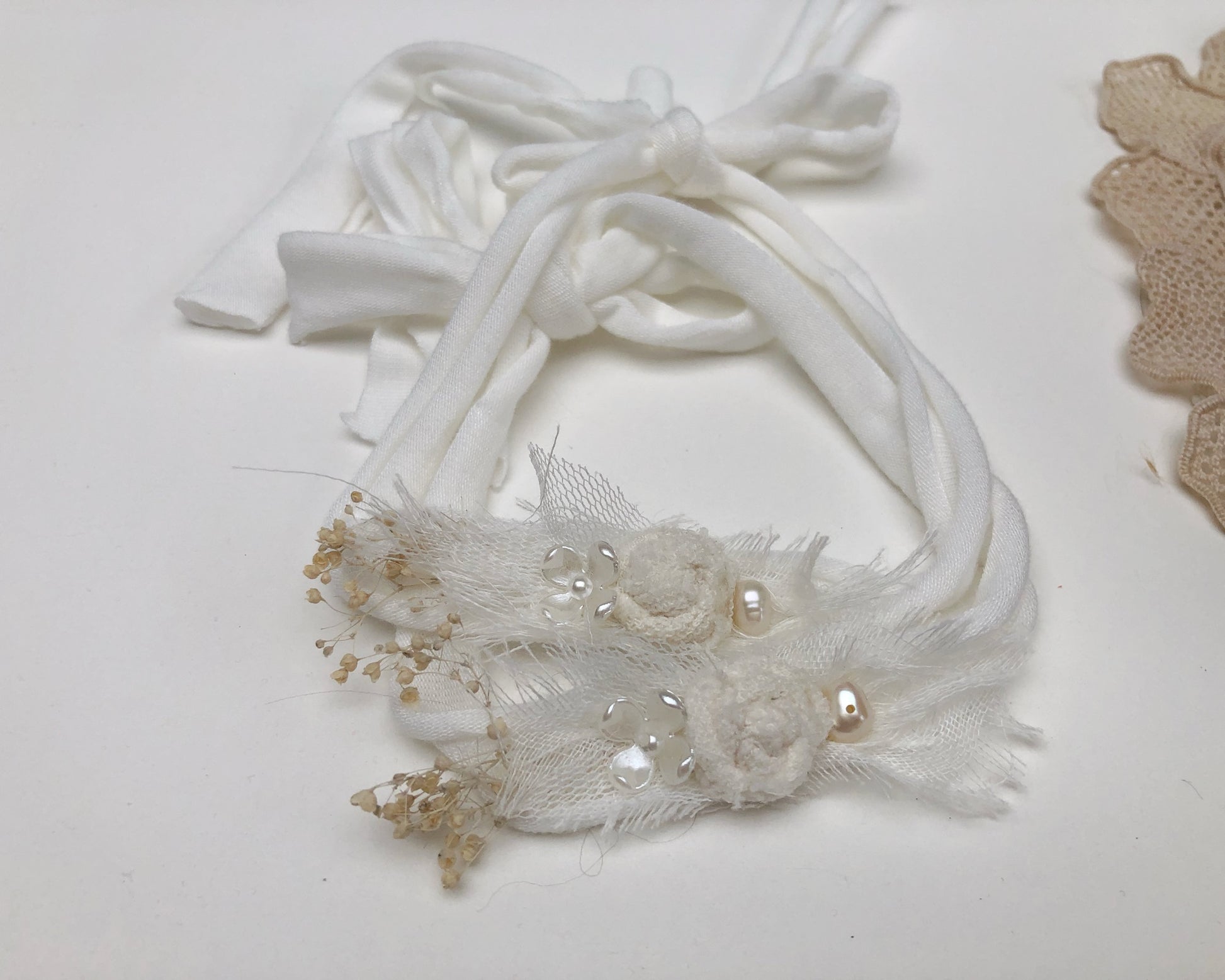 baby headband, newborn headband, baby photography, dainty delicate, baby props, newborn photo props, baby photography headband, leaf headband, baby leaf headband, ivory baby headband, baby flower headband